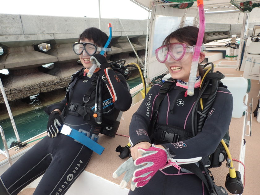 南国のお魚たちと海洋実習☆彡