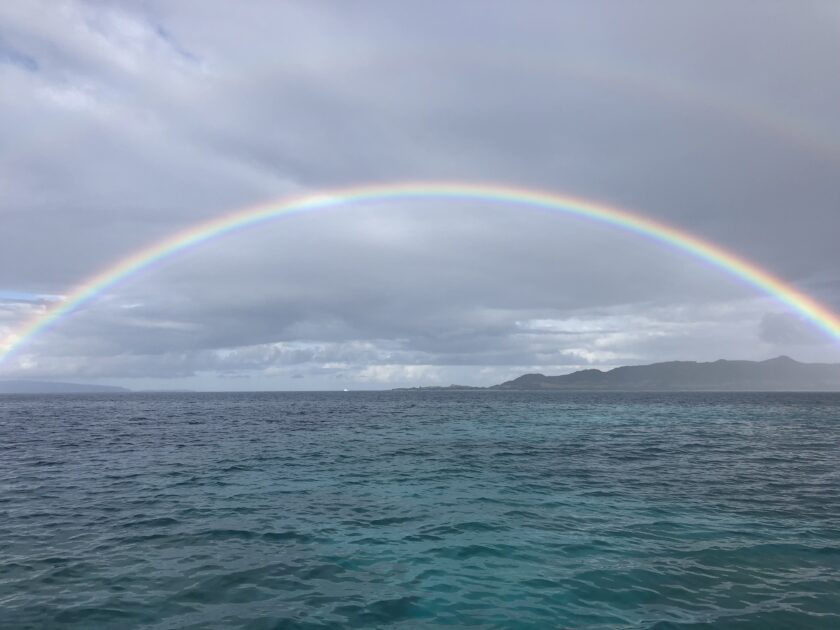 ダブルなレインボー🌈