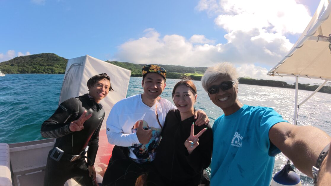 石垣滞在中に
