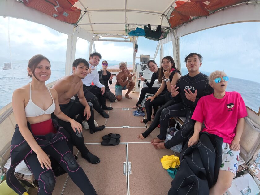 秋分の日もダイブ