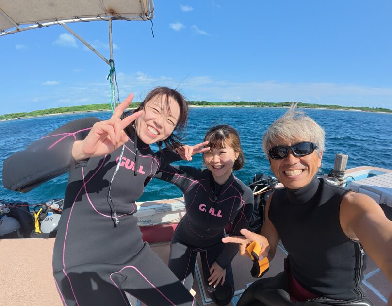 久しぶり過ぎて体験ダイブ