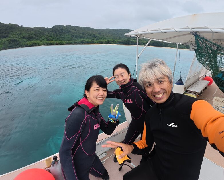 しばらくするとマンタが２枚