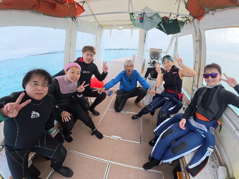 スーパーブルーに包まれて