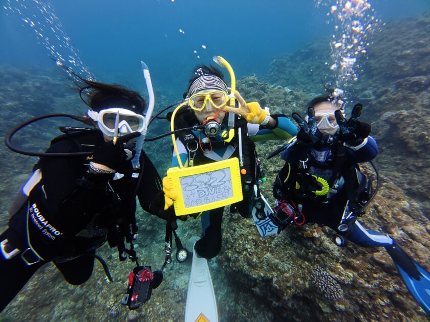 ゾロ目ダイブはマンタでお祝い