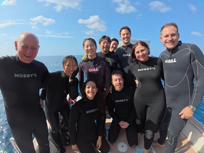 透視度40ｍの世界で