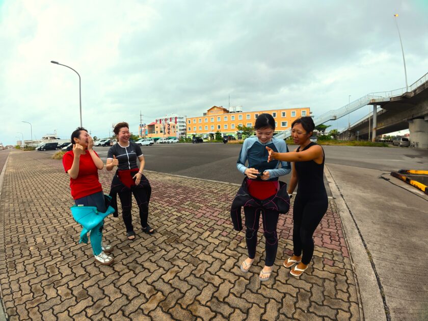 ダイバーの仲間入り