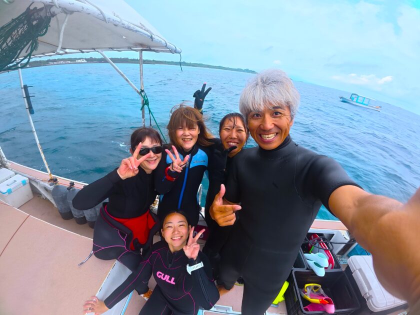 極上サンゴポイントへ