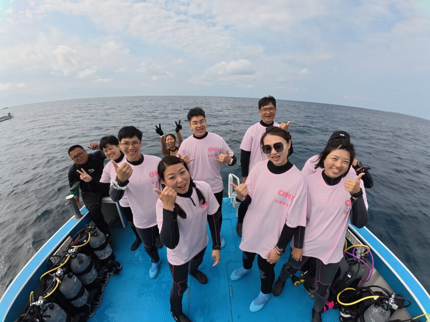 クリーニングステーションで