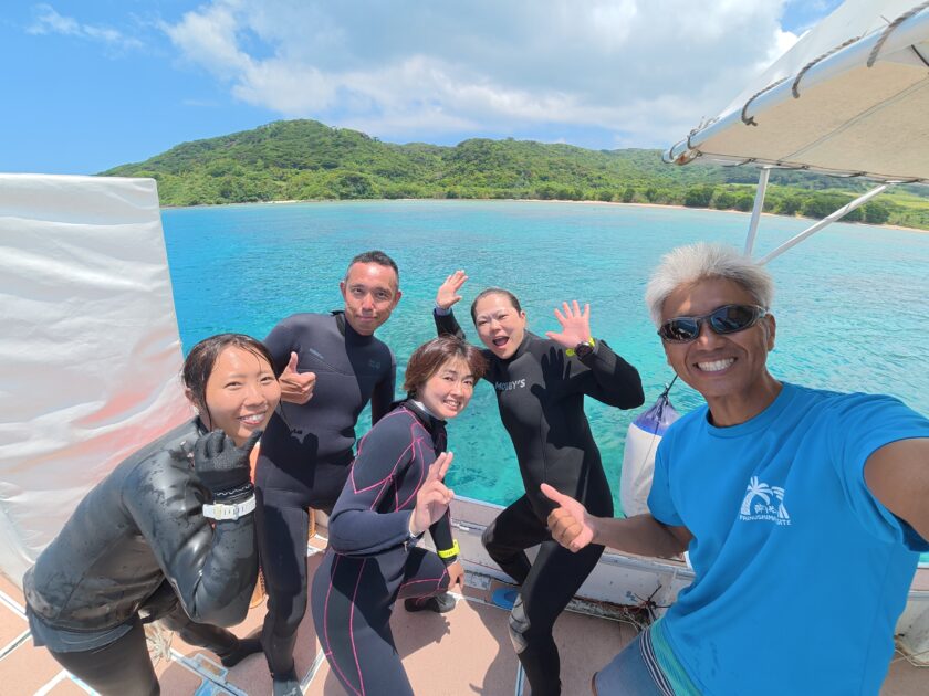 サンゴの楽園で